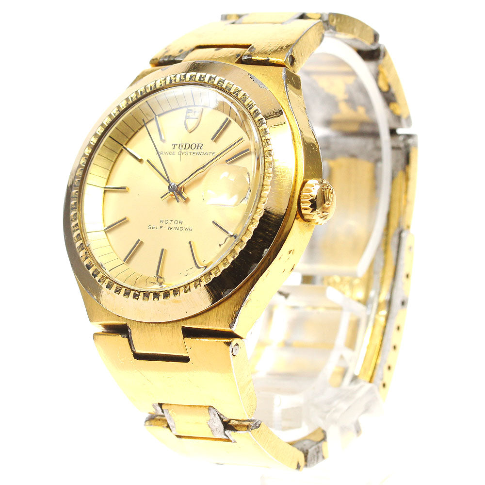 TUDOR Prince Oyster Date 9101/1 cal.2784 Gold Dial Automatic Men's Watch_819731