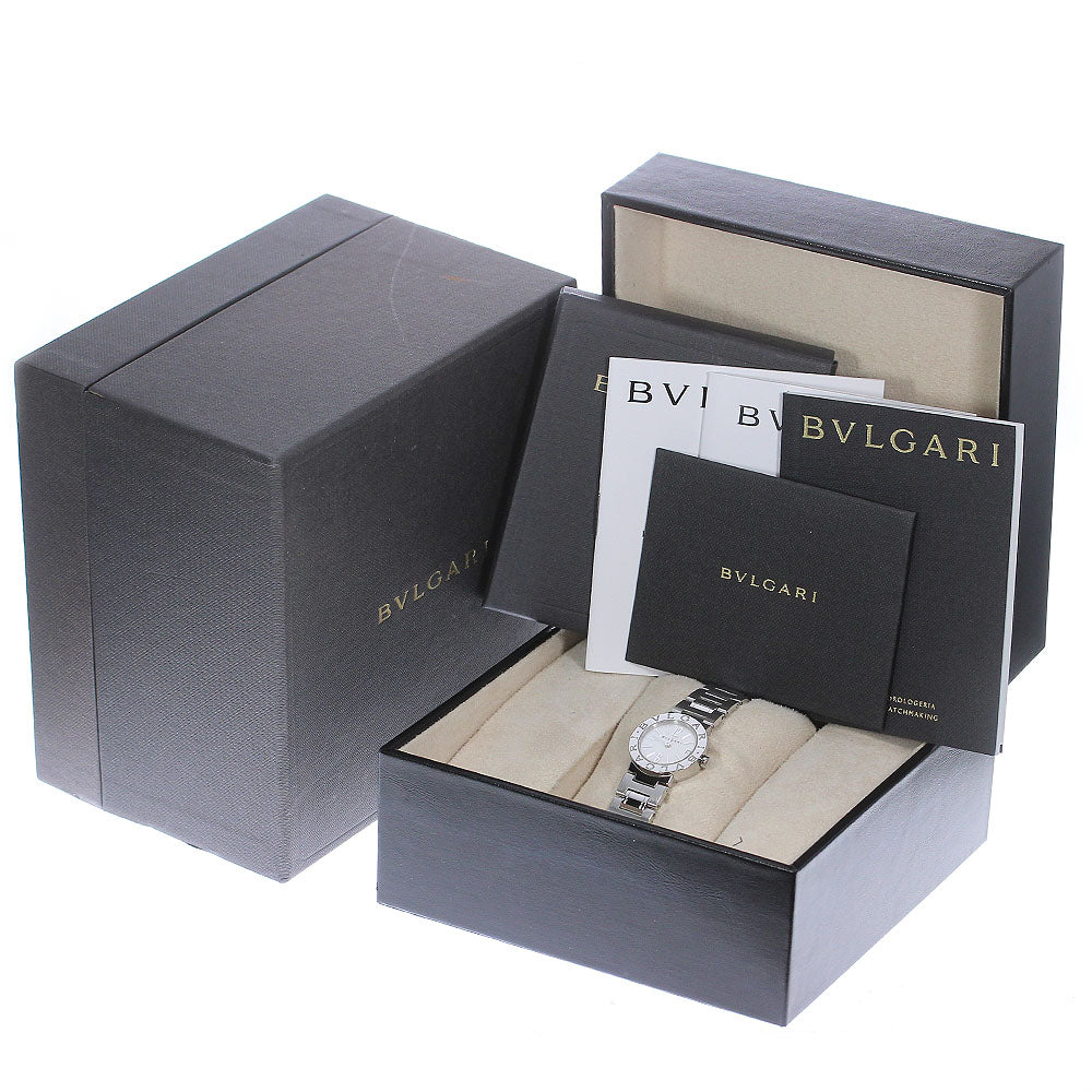 BVLGARI BVLGARIBVLGARI BB23SS Date White shell Dial Quartz Ladies Watch_819905