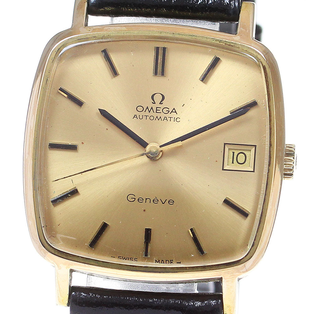 OMEGA Geneve 162.0080 Cal.1012 Gold Dial Automatic Men's Watch_819967