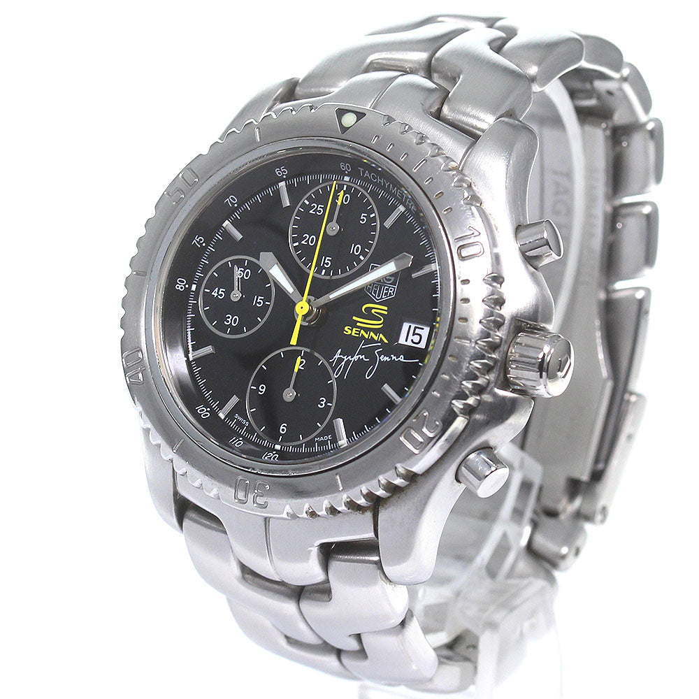 TAG HEUER Link Ayrton Senna limited model CT2115 Chronograph AT Men's_819988