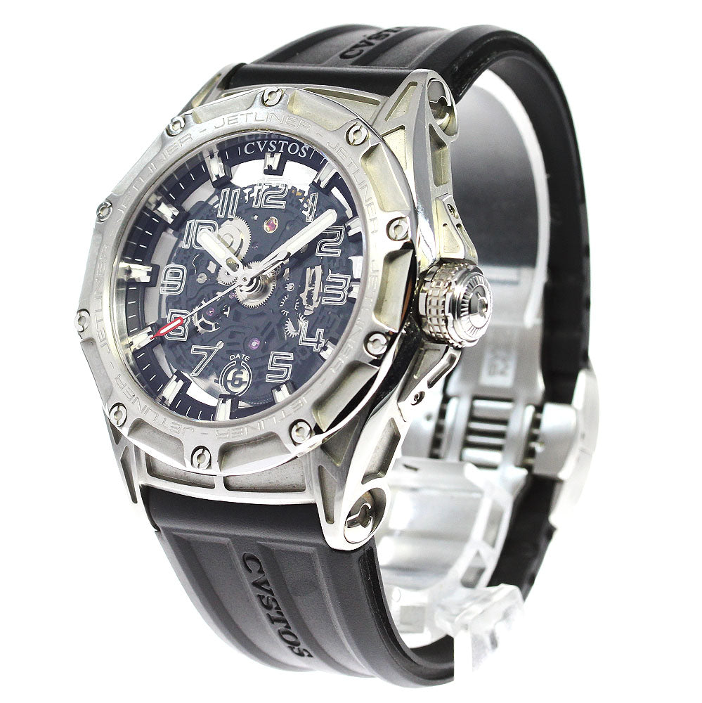 CVSTOS Challenge-R Jetliner SL R45 Date skeleton Dial Automatic Men's Watch_820027