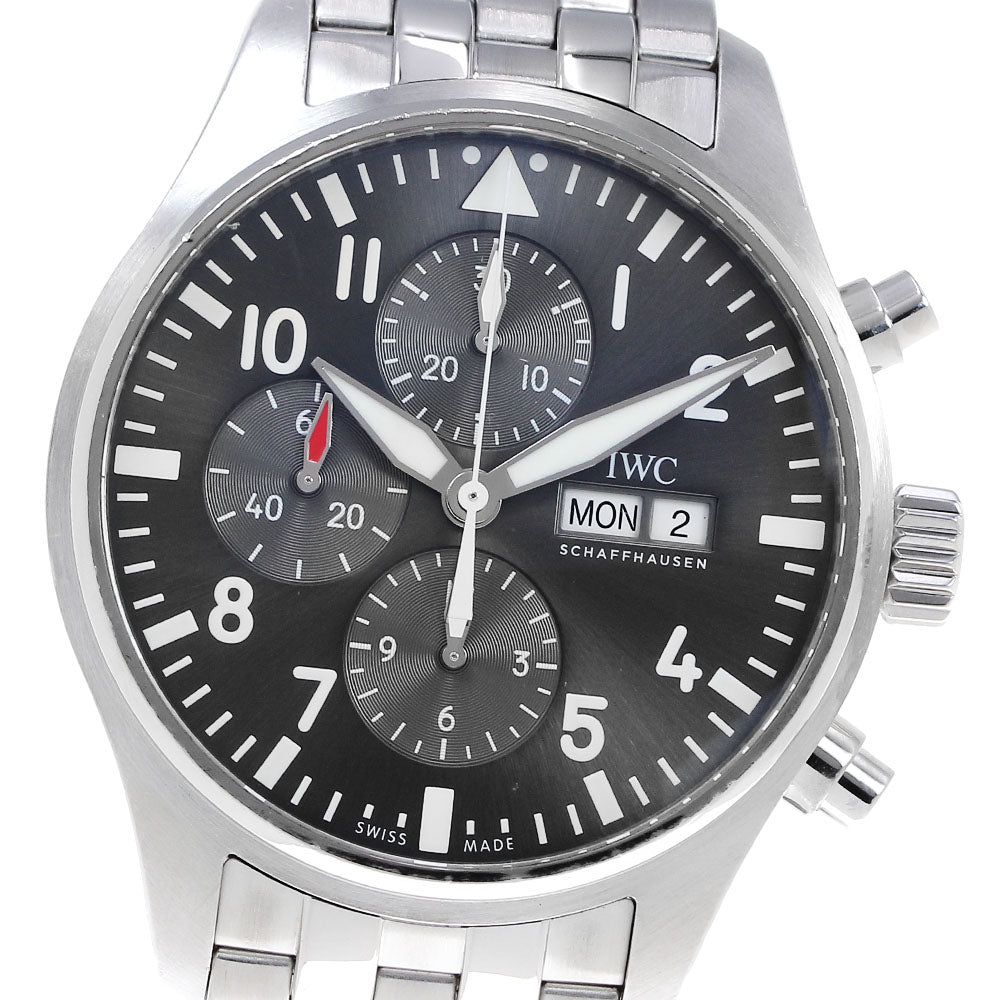 IWC SCHAFFHAUSEN Pilot IW377719 Chronograph Automatic Men's Watch_820034