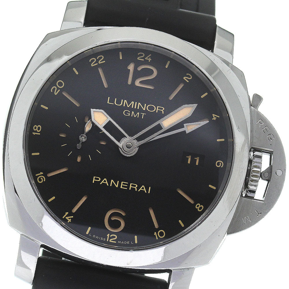 PANERAI Luminor 1950 3 Days GMT 24H Automatic Acciaio 44mm PAM00531 Men's_820074