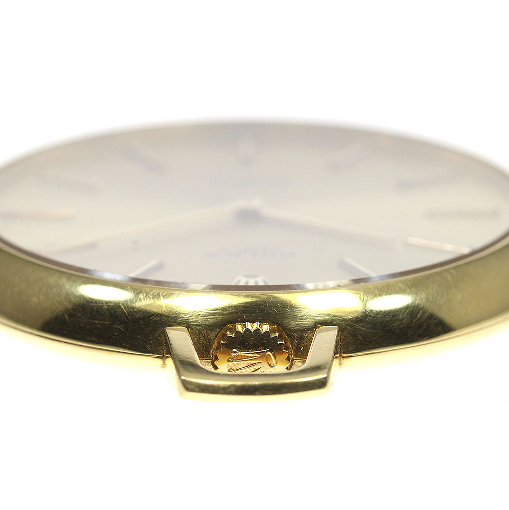 ROLEX Cellini K18YG Cal.1600 gold Dial Hand Winding Boy's Pocket watch_820144