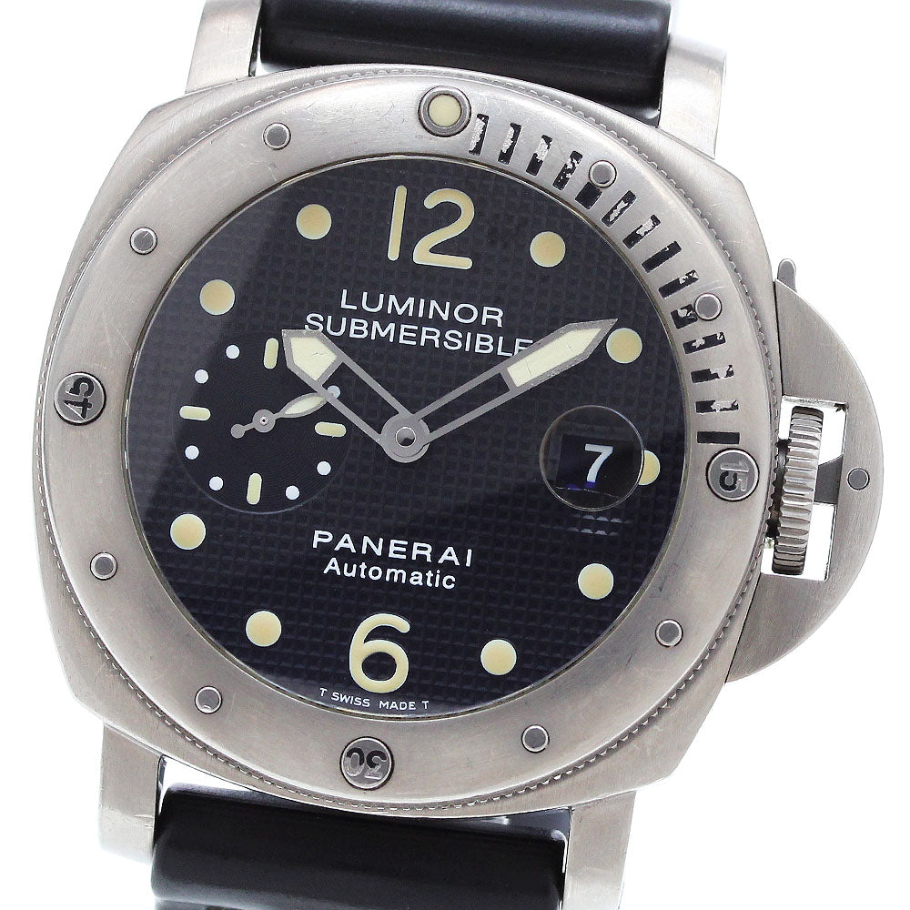 PANERAI Luminor Submersible PAM00025 Date black Dial Automatic Men's_820170