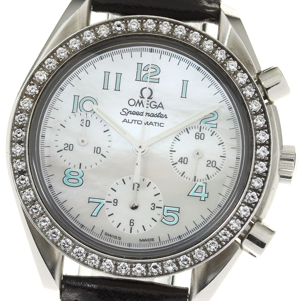 OMEGA Speedmaster 3535.71 diamond bezel chronograph Automatic Boy's Watch_820191