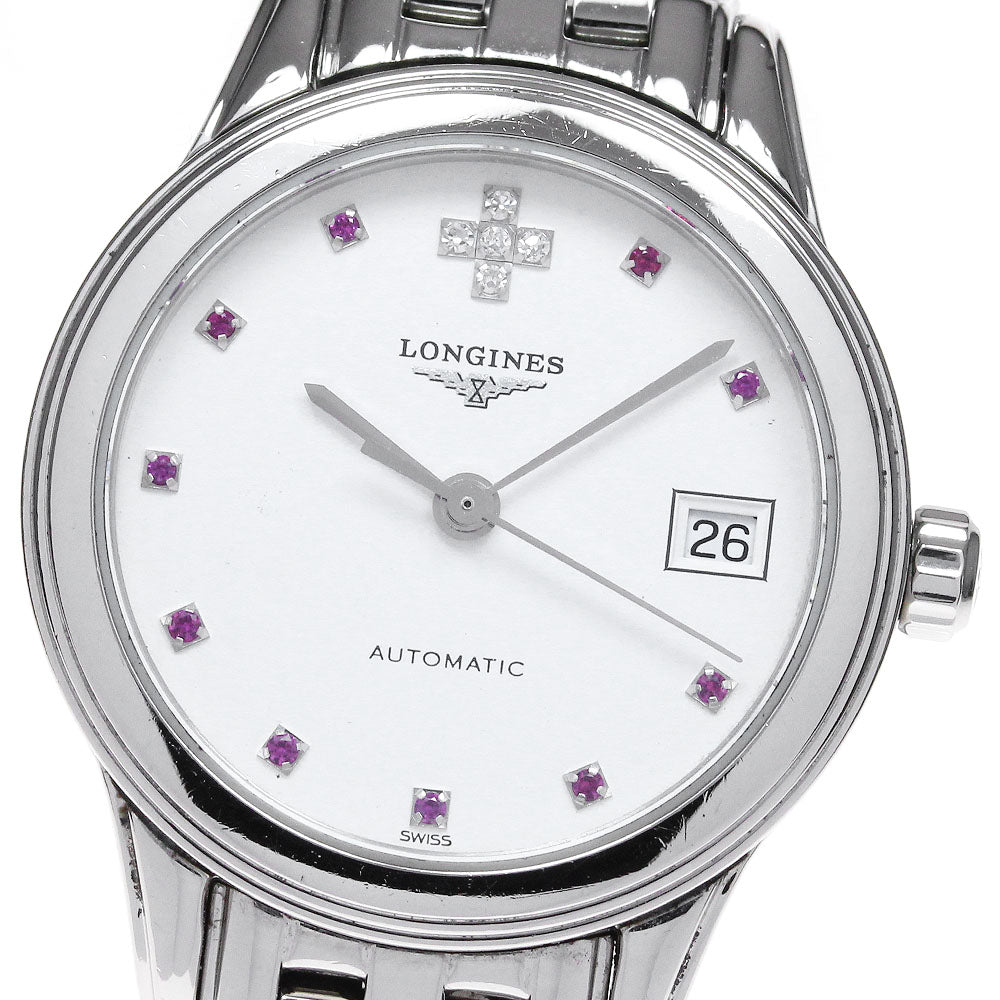 LONGINES Flagship L4.274.4 Diamond index white Dial Automatic Ladies_820219