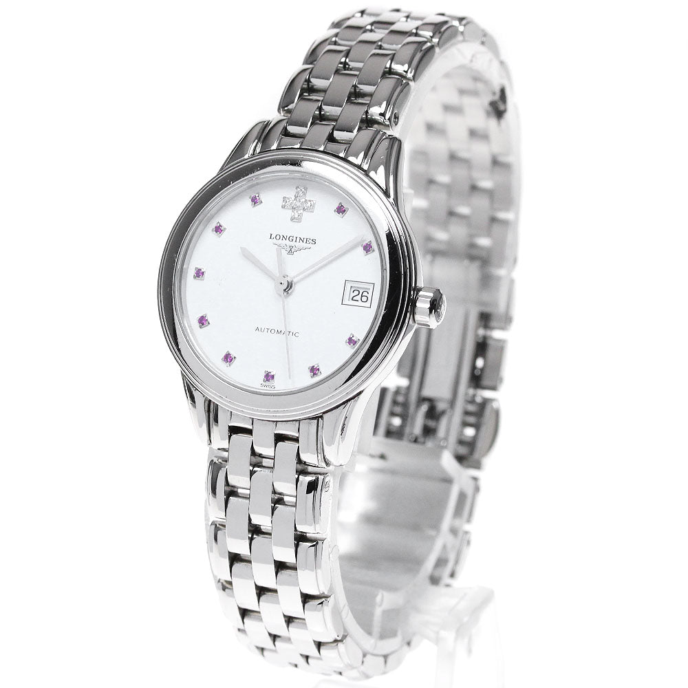 LONGINES Flagship L4.274.4 Diamond index white Dial Automatic Ladies_820219