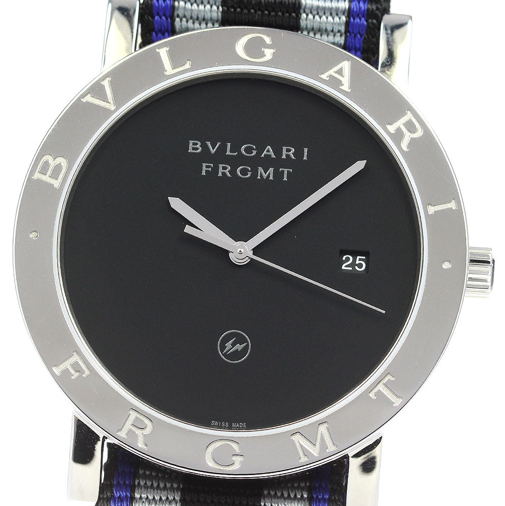 BVLGARI BVLGARI BVLGARI fragment BB41S Date black Dial Automatic Men's_820250