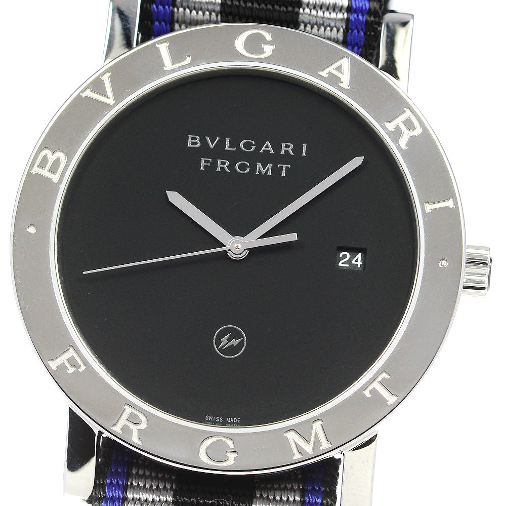 BVLGARI BVLGARI BVLGARI fragment BB41S Date black Dial Automatic Men's_820251