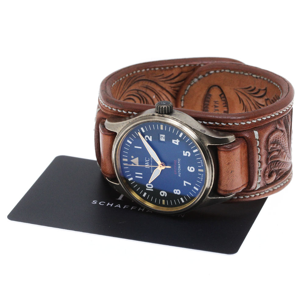 IWC SCHAFFHAUSEN Spitfire IW326802 Date khaki Dial Automatic Men's Watch_820266