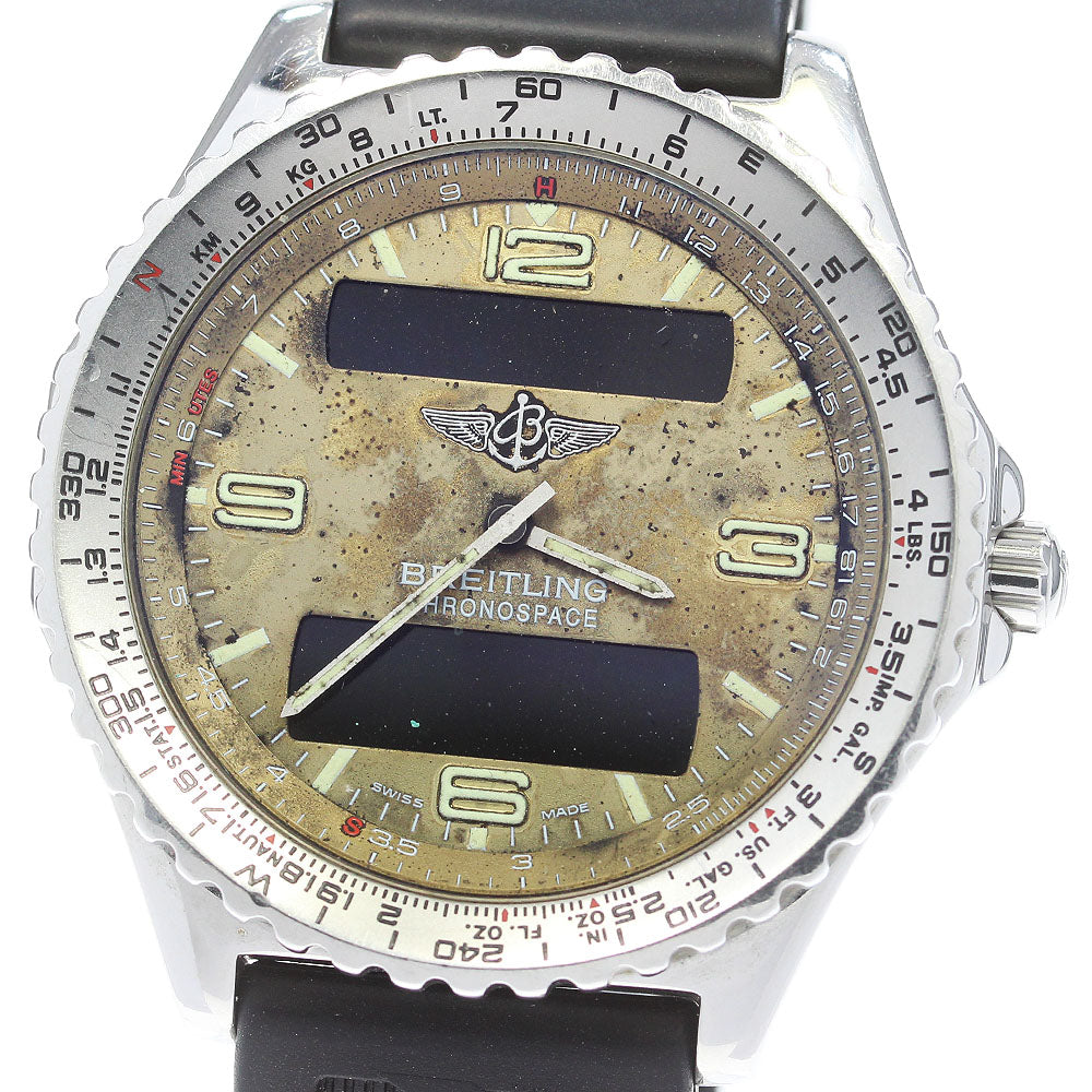BREITLING Chrono space A56012.1 unknown Dial Quartz Men's Watch_820271