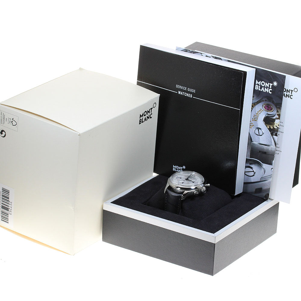 MONTBLANC Montblanc Heritage Chronometry 128670 Chronograph Silver Dial Automatic Men's Watch_820314