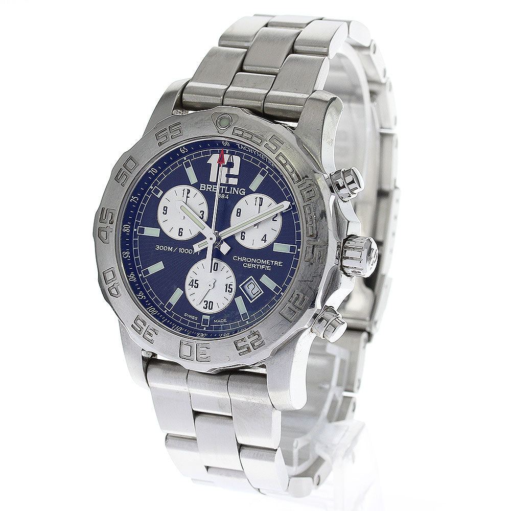 BREITLING Colt A73387 Chronograph black Dial Quartz Men's Watch_820319