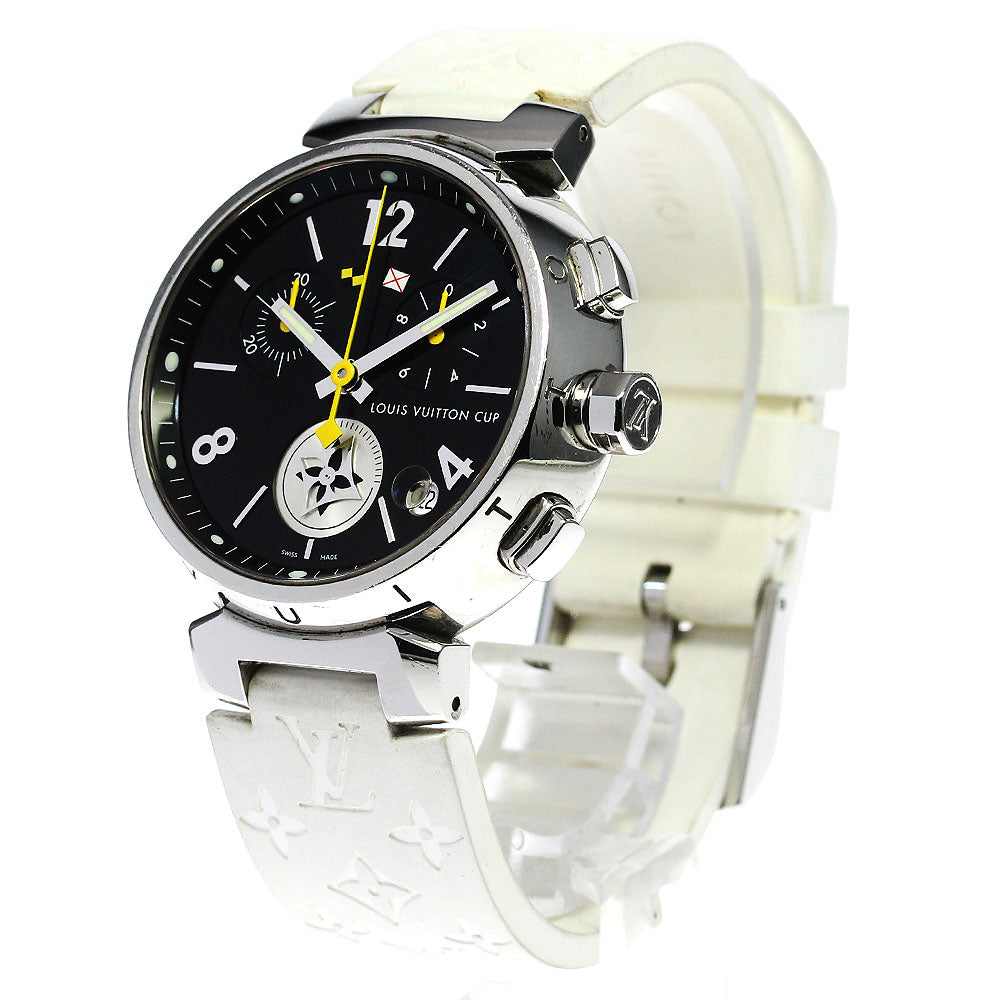LOUIS VUITTON Tambour Lovely Cup Q11BG Chronograph Quartz Men's Watch_820377