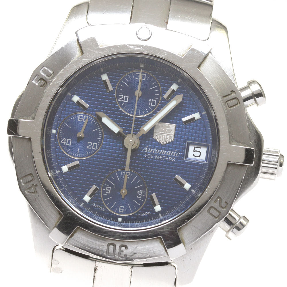 TAG HEUER Exclusive CN2112 Chronograph blue Dial Automatic Men's Watch_820411