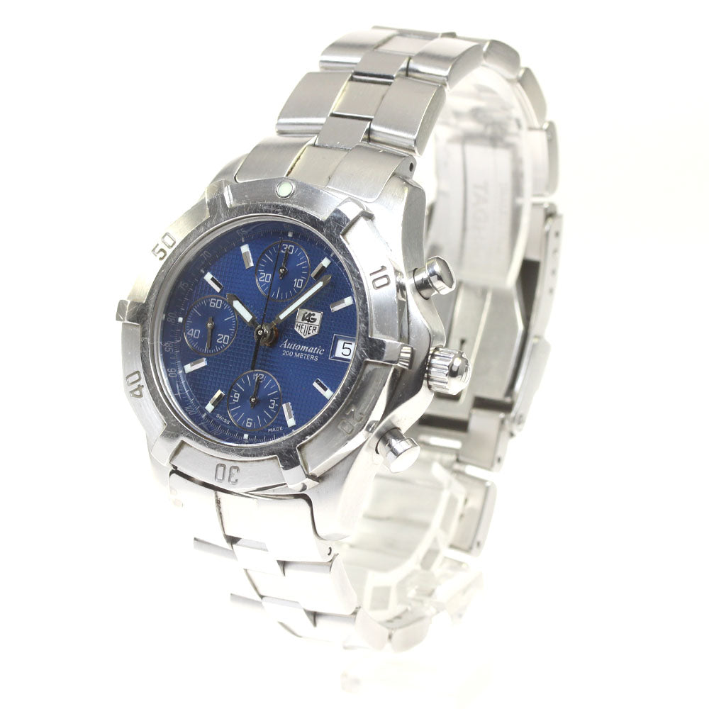 TAG HEUER Exclusive CN2112 Chronograph blue Dial Automatic Men's Watch_820411
