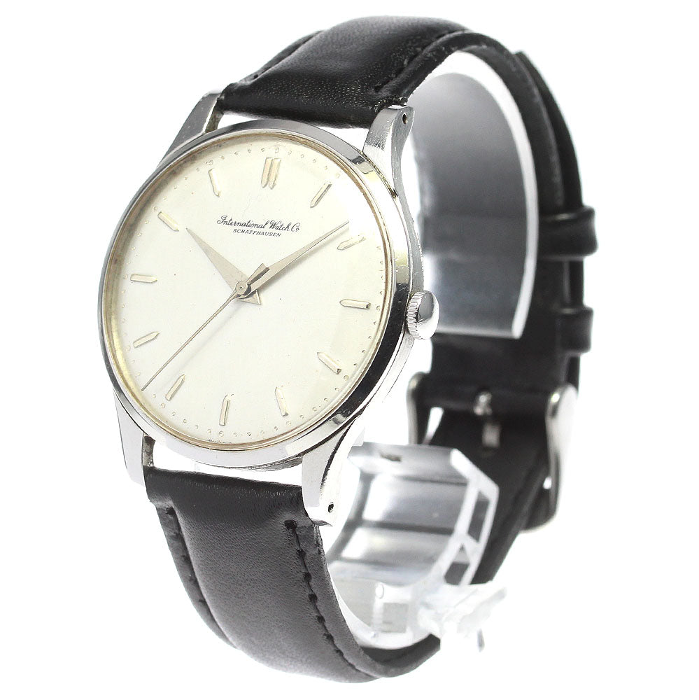 IWC SCHAFFHAUSEN 1486971 Cal.89 Redial Vintage Silver Dial Hand Winding Men's Watch_820480