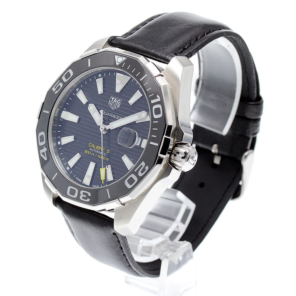 TAG HEUER Aqua Racer Caliber 5 WAY201A Date black Dial Automatic Men's_820548