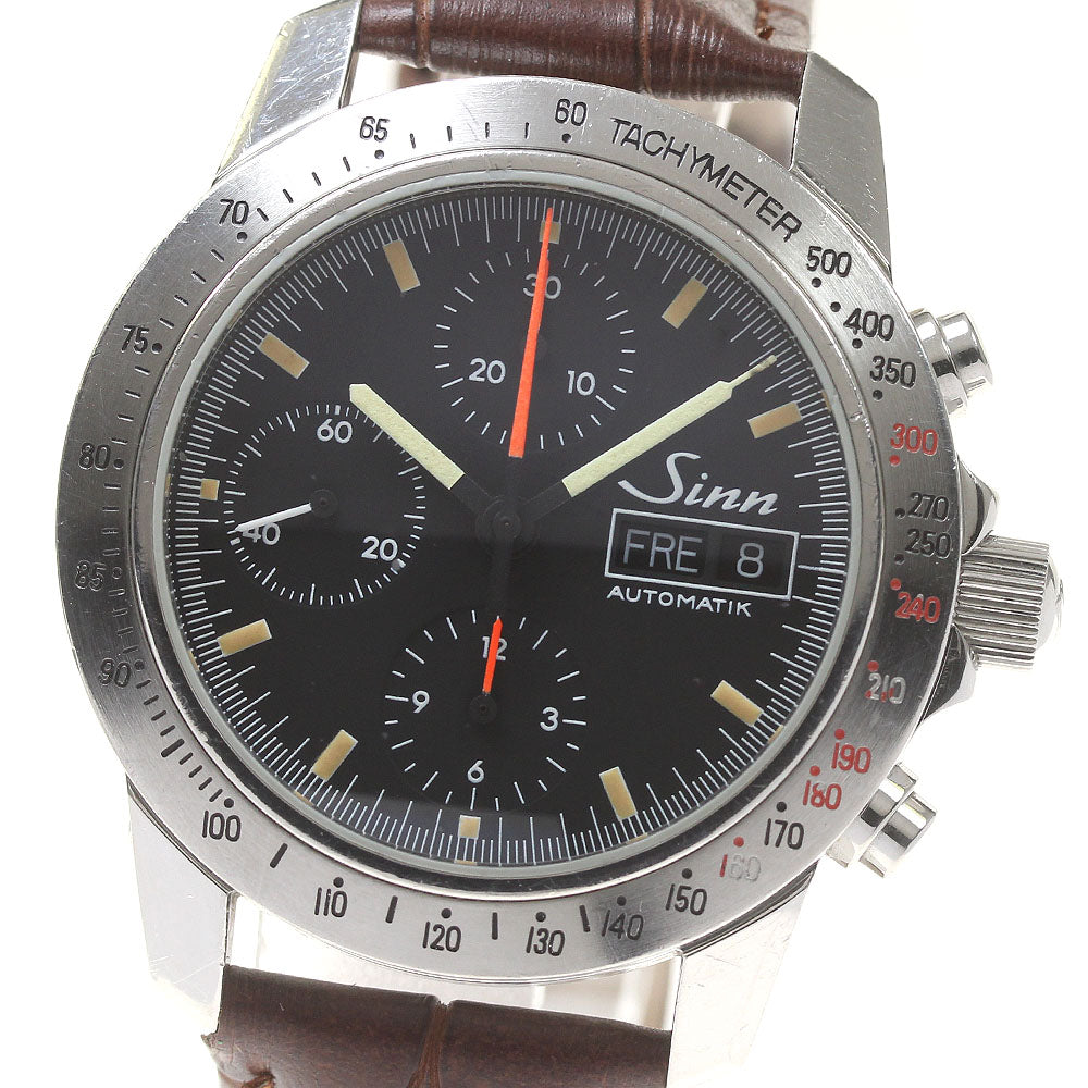 Sinn autobahn 303 Chronograph day date black Dial Automatic Men's Watch_820593