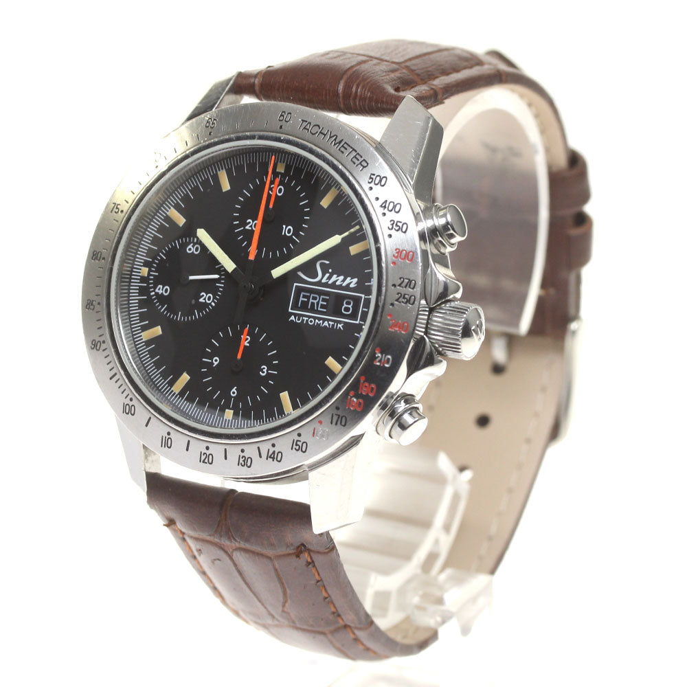 Sinn autobahn 303 Chronograph day date black Dial Automatic Men's Watch_820593