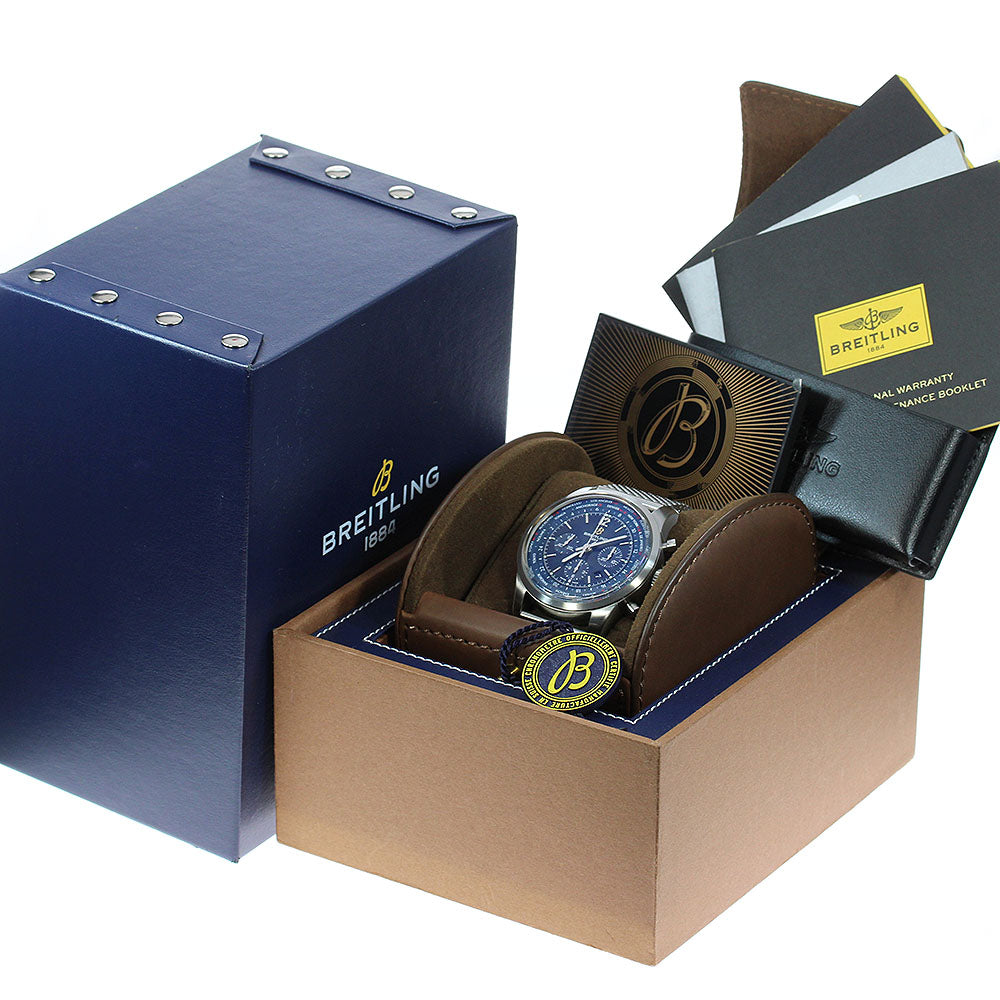 BREITLING Transocean AB0510 Chronograph Uni-time Automatic Men's Watch_820623