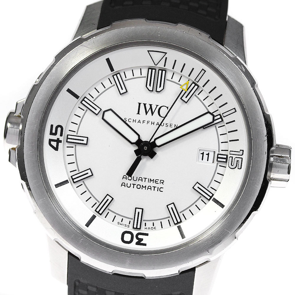 IWC SCHAFFHAUSEN Aqua timer IW329003 Date Automatic Men's Watch_820806