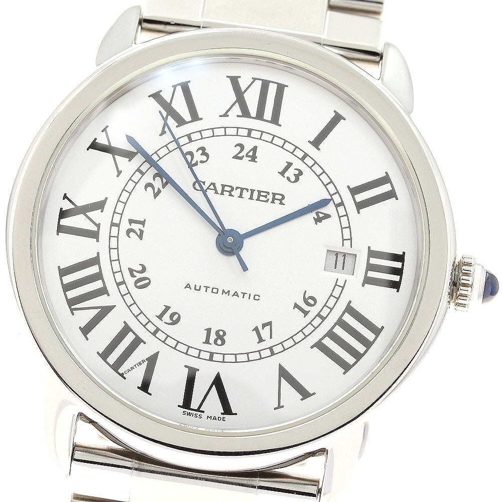 CARTIER Ronde Solo de Cartier XL W6701011 Date Automatic Men's Watch_820828