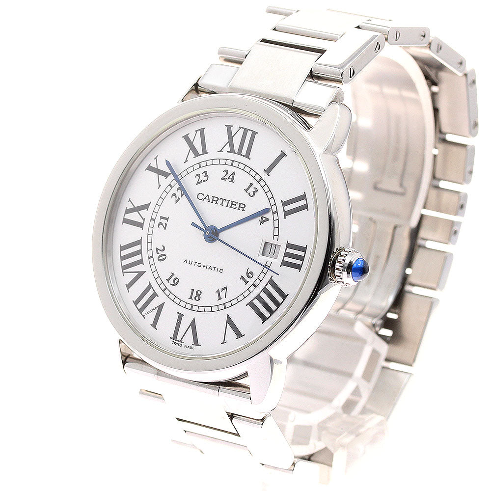 CARTIER Ronde Solo de Cartier XL W6701011 Date Automatic Men's Watch_820828