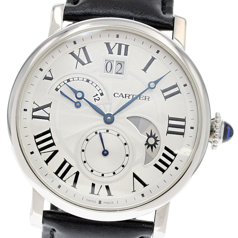 CARTIER Rotondo de Cartier W1556368 Silver Dial Automatic Men's Watch_820836
