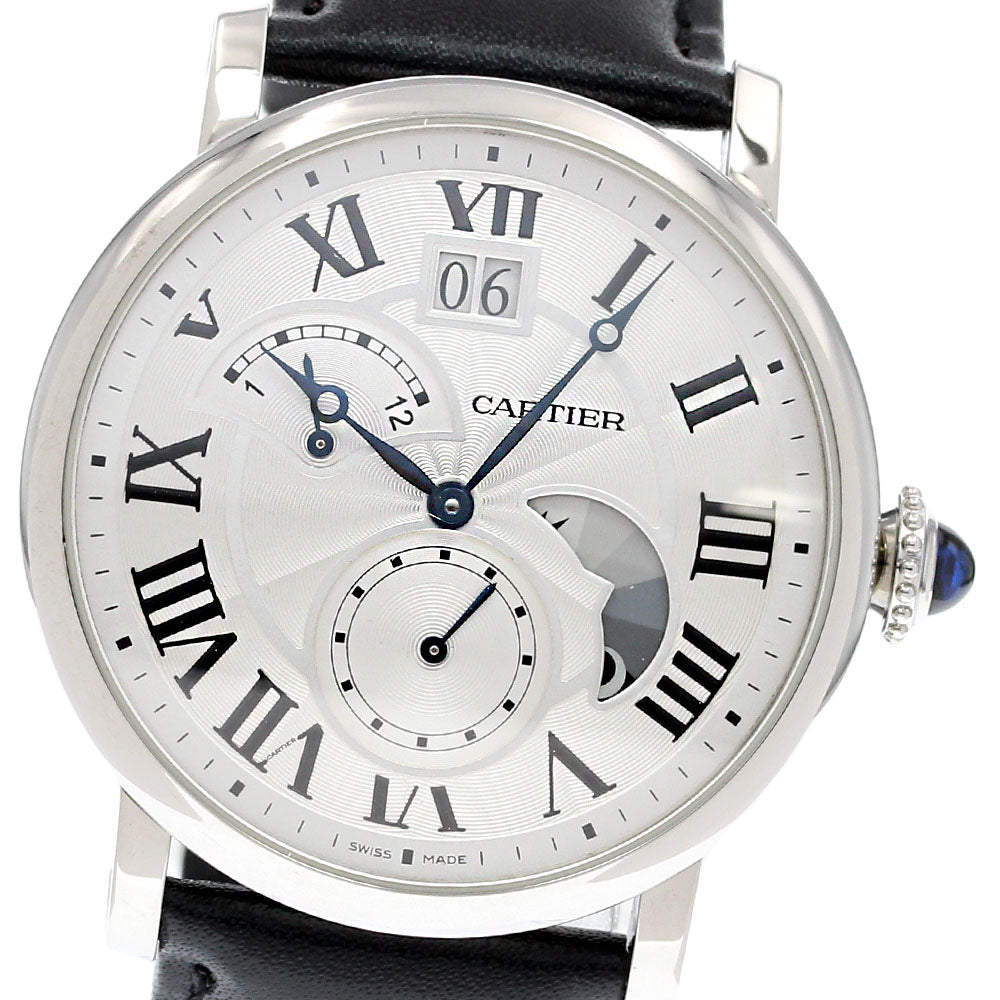 CARTIER Rotondo de Cartier W1556368 grand date retrograde AT Men's Watch_820837
