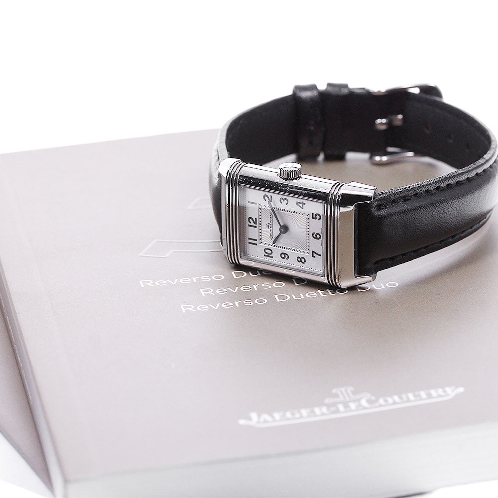 JAEGER-LECOULTRE Reverso Classic Small Duet 211.8.44 Quartz Ladies Watch_820839
