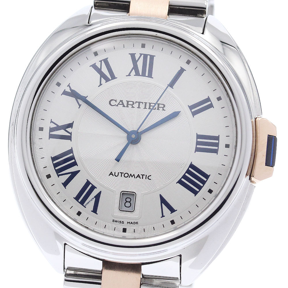 CARTIER クレ ドゥ カルティエ 40mm W2CL0002 K18PG2 tone Automatic Men's_820843