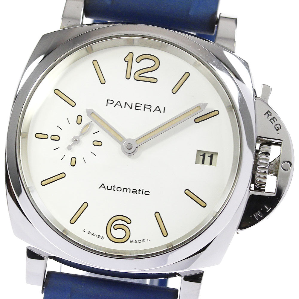 PANERAI Luminor Due PAM01043 white Dial Automatic Boy's Watch_820964