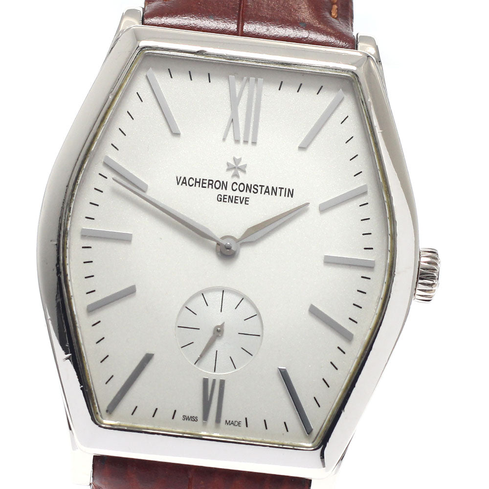 VACHERON CONSTANTIN Malta 82230/000G-9962 K18WG Small Second Silver Dial Hand Winding Men's Watch_820971