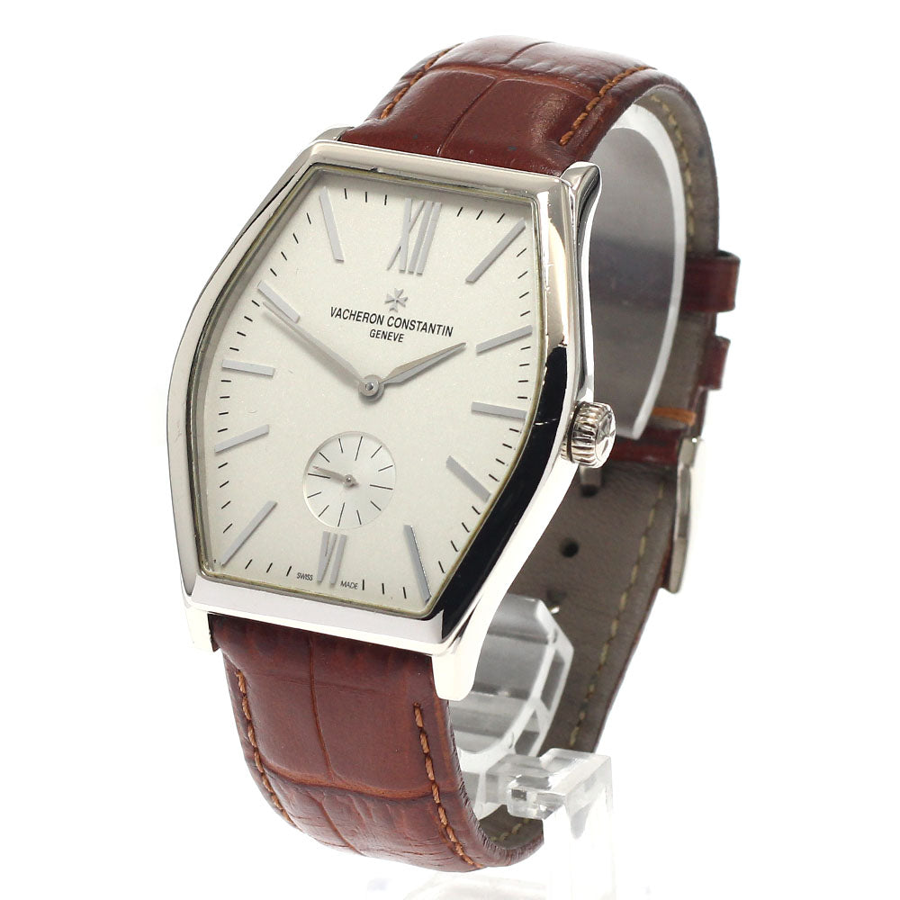 VACHERON CONSTANTIN Malta 82230/000G-9962 K18WG Small Second Silver Dial Hand Winding Men's Watch_820971