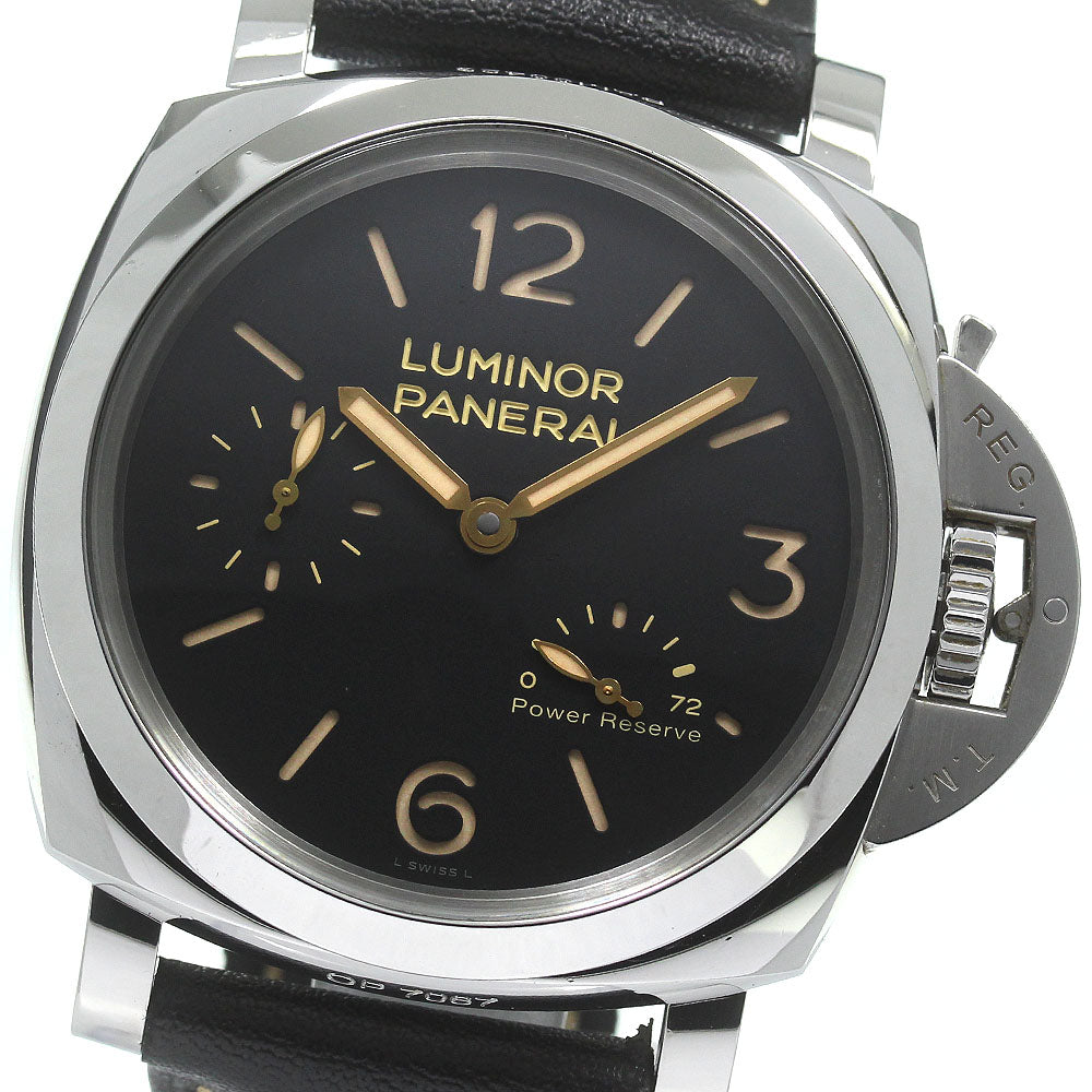 PANERAI Luminor 1950 3DAYS PAM00423 Black Dial Hand Winding Men's Watch_820994