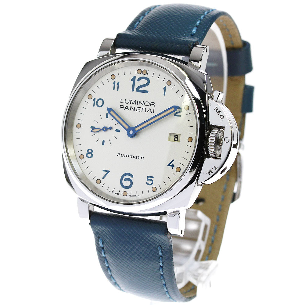 PANERAI Luminor Due 3 Days Achaio PAM00906 Silver Dial AT Men's Watch_821014