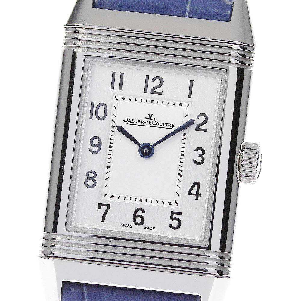 JAEGER-LECOULTRE Reverso Classic Small Q2618540 Silver Dial Quartz Ladies Watch_821041