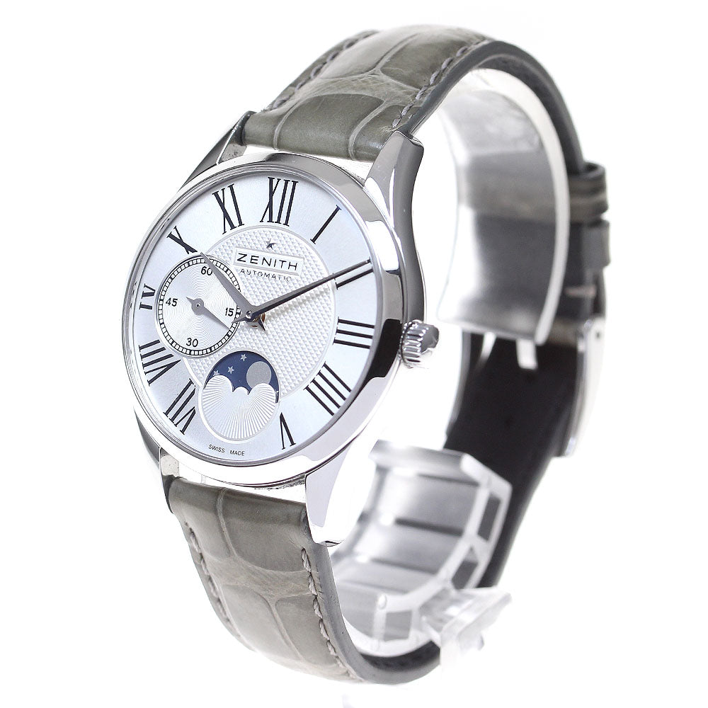ZENITH Elite Ultrathin 03.231.692 Moon phase Silver Dial Automatic Ladies_821058