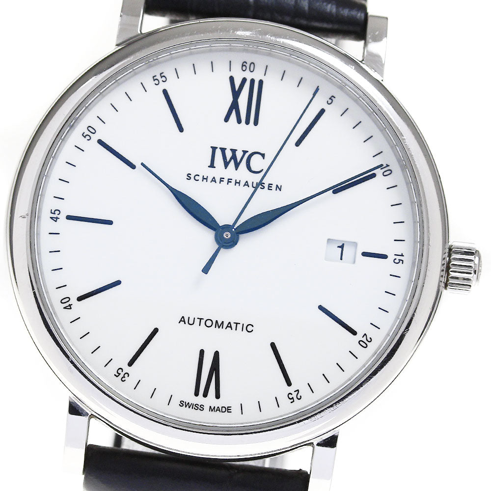 IWC SCHAFFHAUSEN Portofino IW356519 150 Years Limited to 2000 pieces worldwide white Dial Automatic Men's Watch_821064
