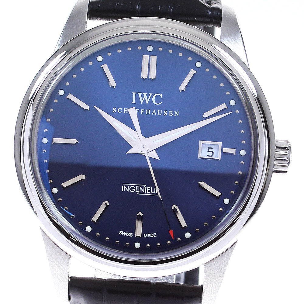 IWC SCHAFFHAUSEN Ingenieur IW323310 Limited to 1000 Laureus Sports Navy Dial Automatic Men's Watch_821080