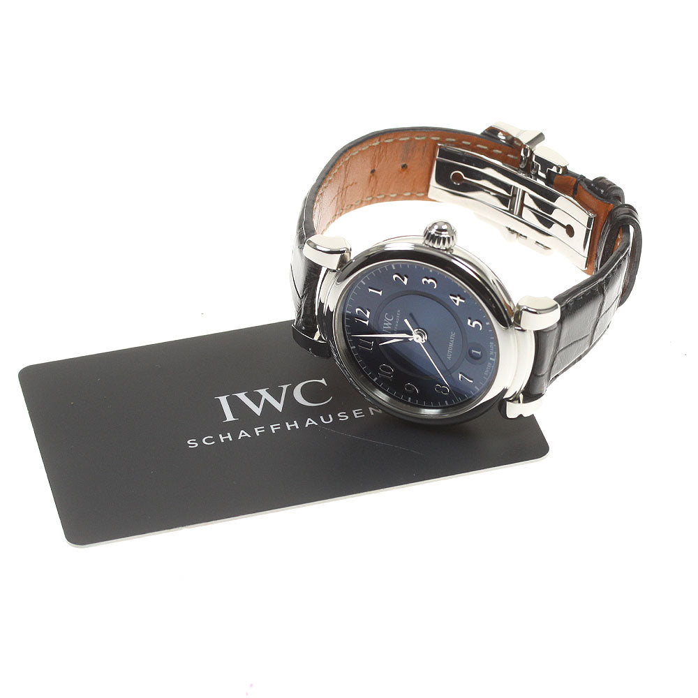 IWC SCHAFFHAUSEN Da Vinci Automatic 36 IW458312 Date blue Dial Automatic Boy's Watch_821089