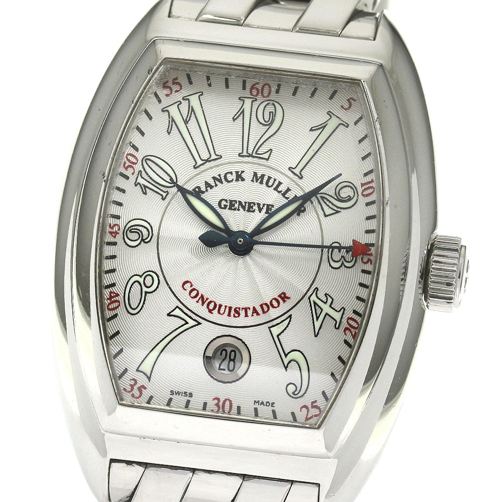 FRANCK MULLER Conquistador 8005SC Date Silver Dial Automatic Men's Watch_821196