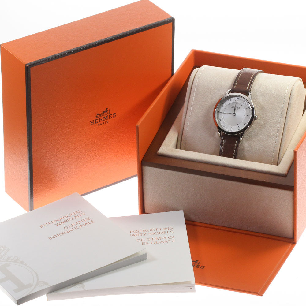 HERMES Slim du Hermes CA2.210 Silver Dial Quartz Ladies Watch_821204