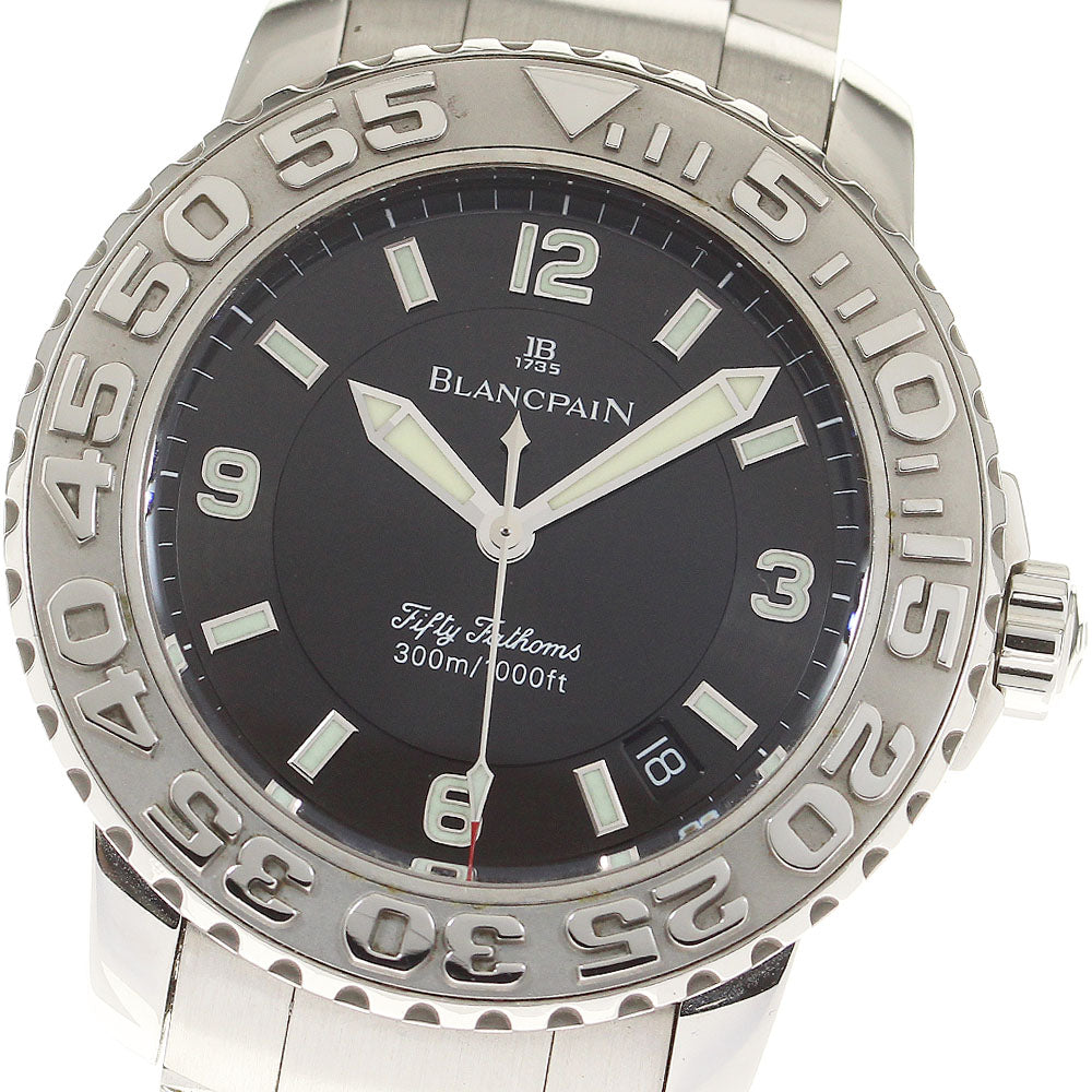 Blancpain Trilogy Fifty Fathoms Black Dial Automatic Men's Watch_821236