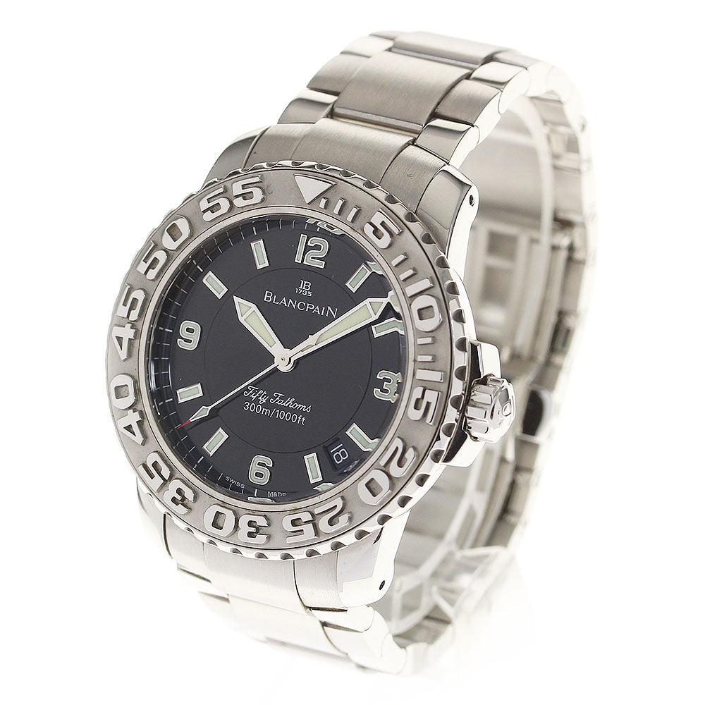 Blancpain Trilogy Fifty Fathoms Black Dial Automatic Men's Watch_821236