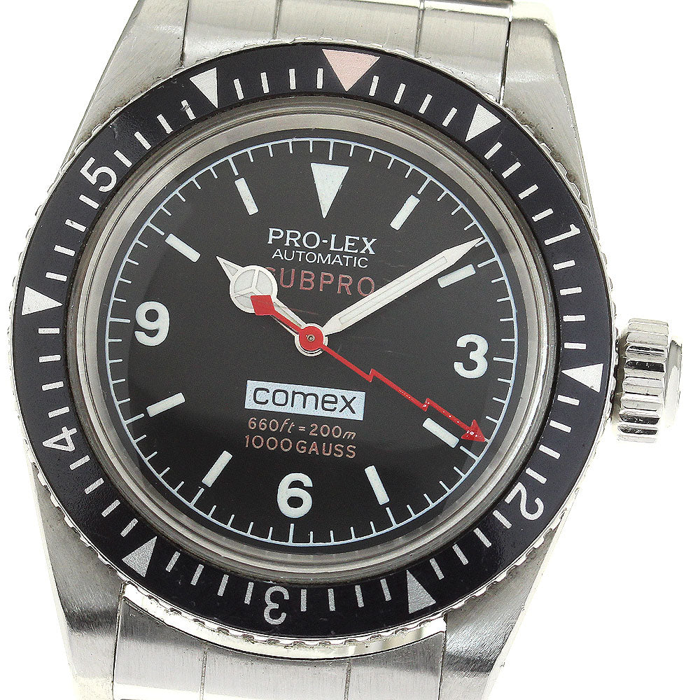 PRO-LEX Subpro Comex W Name black Dial Automatic Men's Watch_821244
