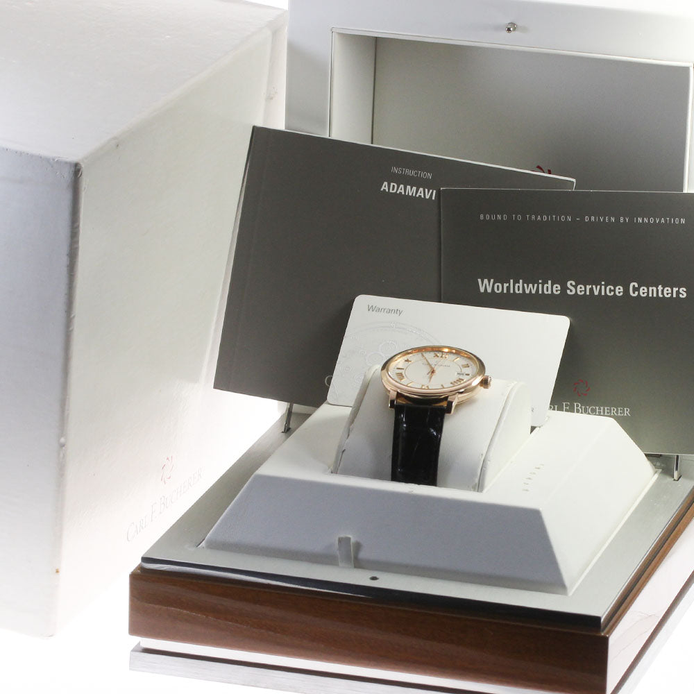 CARL F.BUCHERER Adamavi 00.10311.03.15.01 Silver Dial Automatic Men's Watch_821245
