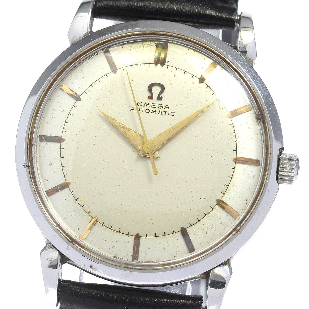 OMEGA 2445-2 Harfloater cal.354 Silver Dial Automatic Men's Watch_821273